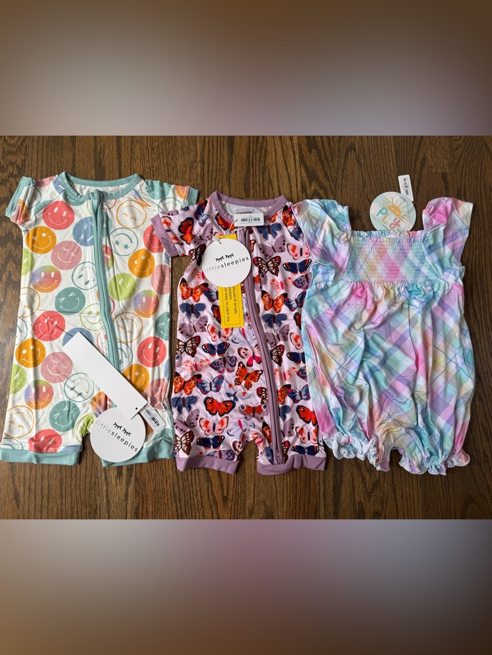 Little Sleepies Summer Bundle NWT - Picture 3 of 3